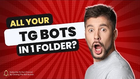 How to add all your telegram bots (mini apps) in one folder.