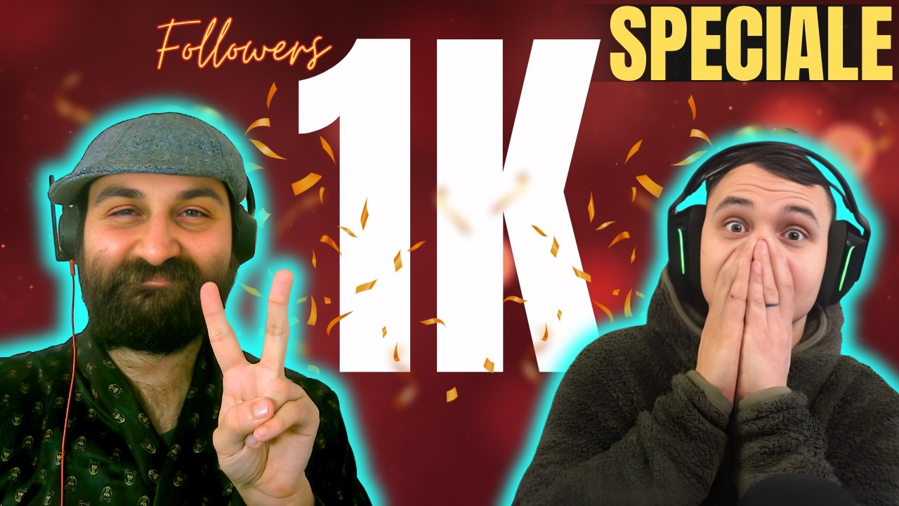 1K DI GRAZIE A TUTTI MA QUESTO è SOLO L'INIZIO! #virelshorts  #shorts