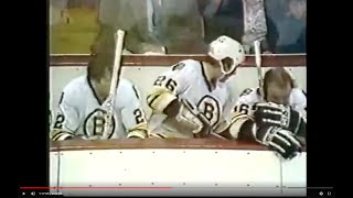 Boston Bruins vs Detroit Red Wings March 24 1979