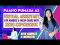 How to Pass Virtual Assistant Jobs for Newbies & Fresh Graduates with Zero Experience!