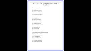 Genesys Cloud CX AI GPE  GPR GCXAIGPE Exam Study Book1803 636x882