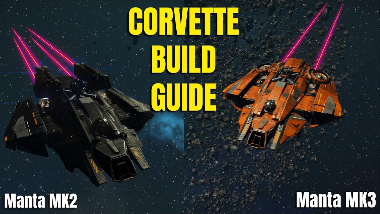 No Man's Sky Corvette Build Guide - Manta MK2 & MK3