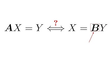 Matrices et systèmes 10 - Lien inversibilité et systèmes
