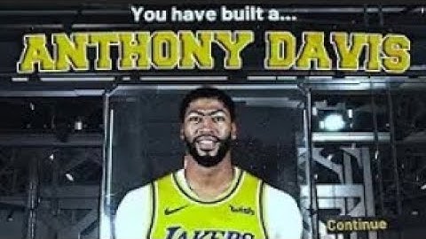 Best Center/ Bigman Build NBA 2k20 Anthony Davis Build