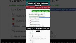 NPTEL Data Science for Engineers IIT Madras Week 4 Assignment Answers | noc26-cs65
