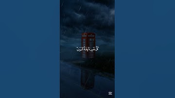 كل نفس ذائقة الموت - ارح قلبك وسمعك 😴❤️ - سورة العنكبوت بصوت القارئ عبدالرحمن مسعد #القرآن_الكريم