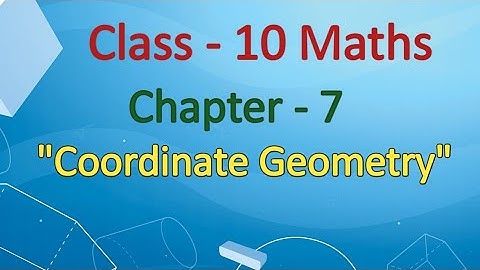 Class 10 maths chapter-7 "Coordinate Geometry" (Example 4) cbse ncert