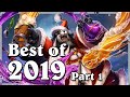 Funny And Lucky Moments - Hearthstone - Best Of 2019 (Part 1)