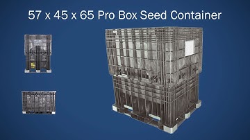 Buckhorn Pro Box Bulk Seed Container 57 x 45 x 65