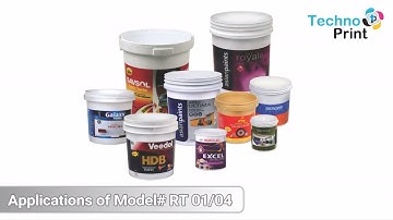 Fully Automatic Heat Transfer Machine for Paint Bucket