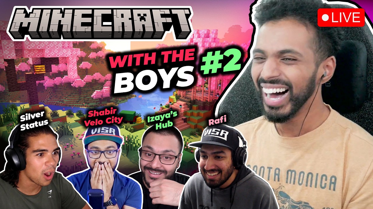 【Minecraft】 First Time Playing Minecraft (with the boys!) | VISRCRAFT ...