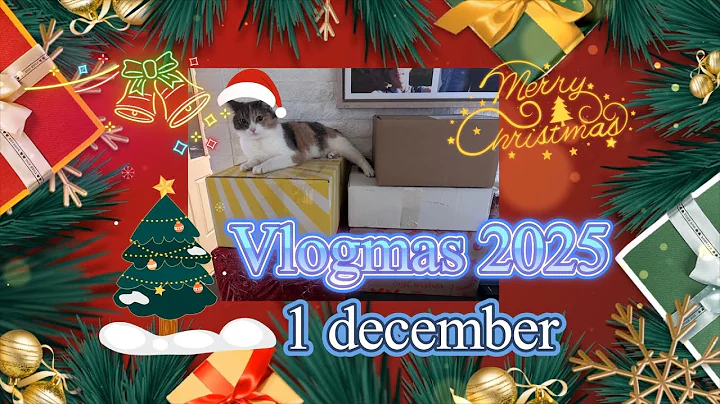 Mike's Creatieve Wereld | Vlogmas 2025 | Dag 1 Kerstboom opzetten en kalenders showen
