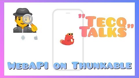 WebAPI on Thunkable - Real time Search using API.