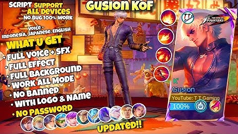 UPDATE | Script Skin Gusion KOF - K