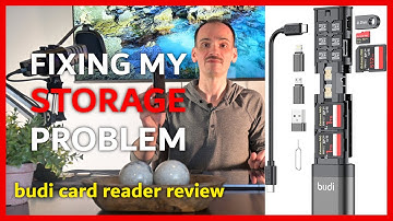 Fixing My Storage Problem | Budi USB-C Card Reader & Storage Stick Review