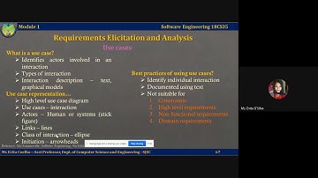 Lecture Video 1.3.5 - Scenarios, Use Cases