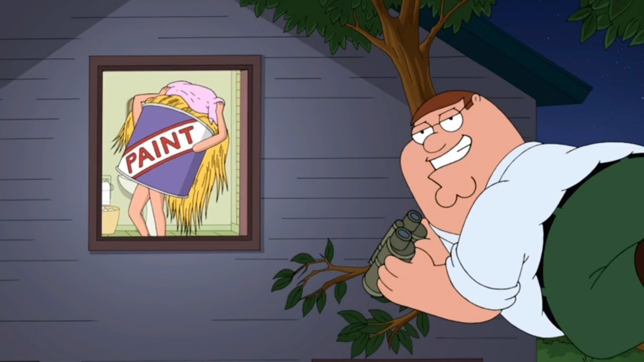 Family Guy | Peter watches paint dry