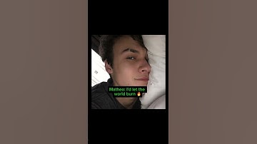 #pov matheo would let the world burn for you #matheoriddle #harrypotter #fypシ゚viral