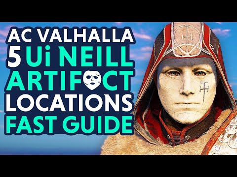 TOATE 5 UI NEILL ARTIFACT LOCAȚII - Assassin&rsquo;s Creed Valhalla DLC (AC Valhalla Ui Neill Artifacts)