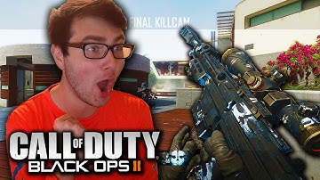 RED KIWIZ HITS A TRICKSHOT ON BLACK OPS 2! (BO2 Trickshotting)