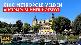 Velden @ Lake Wörthersee - Idyllic Town with an amazing Water Front (4k 60fps) #ExploreAustria