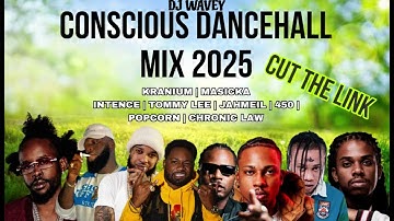 CONSCIOUS DANCEHALL MIX CLEAN 2025 {CUT THE LINK} MASICKA,KRANIUM,CHRONIC LAW,POPCAAN,AJ YNG,WAVEY