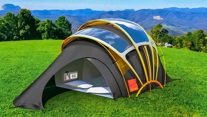 Orange Solar Tent 