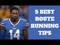 5 BEST ROUTE RUNNING TIPS