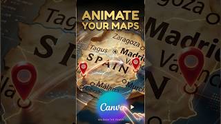 How to Animate Maps in Canva