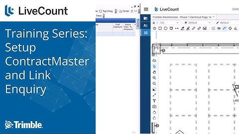 ContractMaster & LiveCount: Setup ContractMaster and Link Enquiry to LiveCount