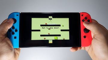 Super Crate Box Nintendo Switch handheld gameplay