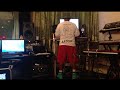 CHUCK INGLISH in the studio making a beat (Silverlake, CA) [6-4-14]