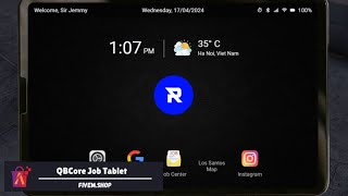 FiveM Job Tablet #fivem #tablet #ui