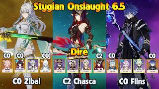 Stygian Onslaught 6.5 Dire C0 Zibai - C2 Chasca - C0 Flins