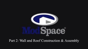 Assembly and Roof Construction of a Modular Building | ModSpace