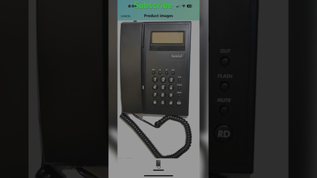 Beetel land phone ☎️ unboxing, 