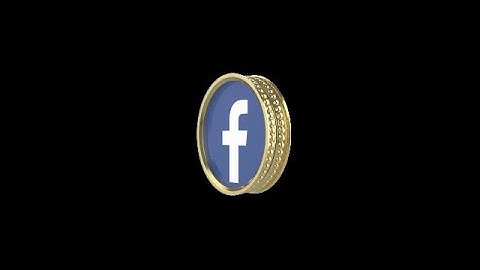 Social Media 3D Gilded Icons Stock Motion Graphics