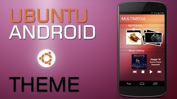 My Ubuntu Android Theme on Nexus 4 Hands on Demo