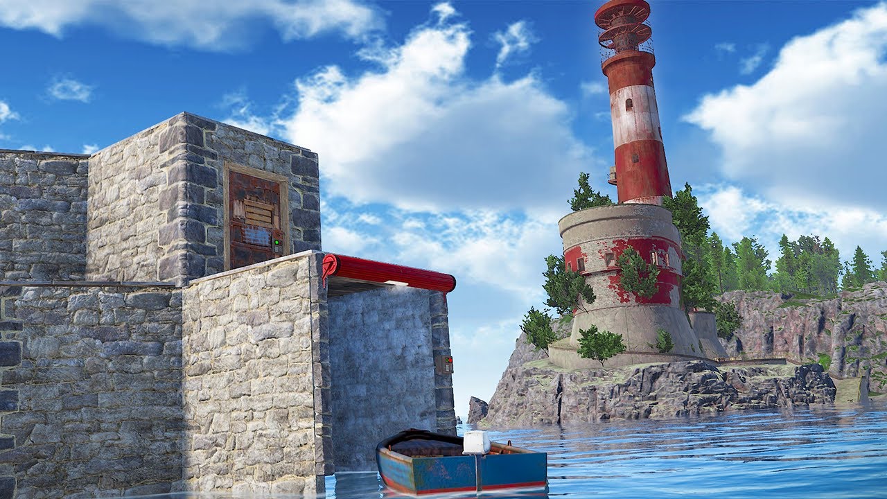 i lived on a Secret Lighthouse Island for a wipe...
