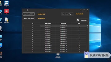 Performance BenchMark for Dapper VS ADO NET VS Entity