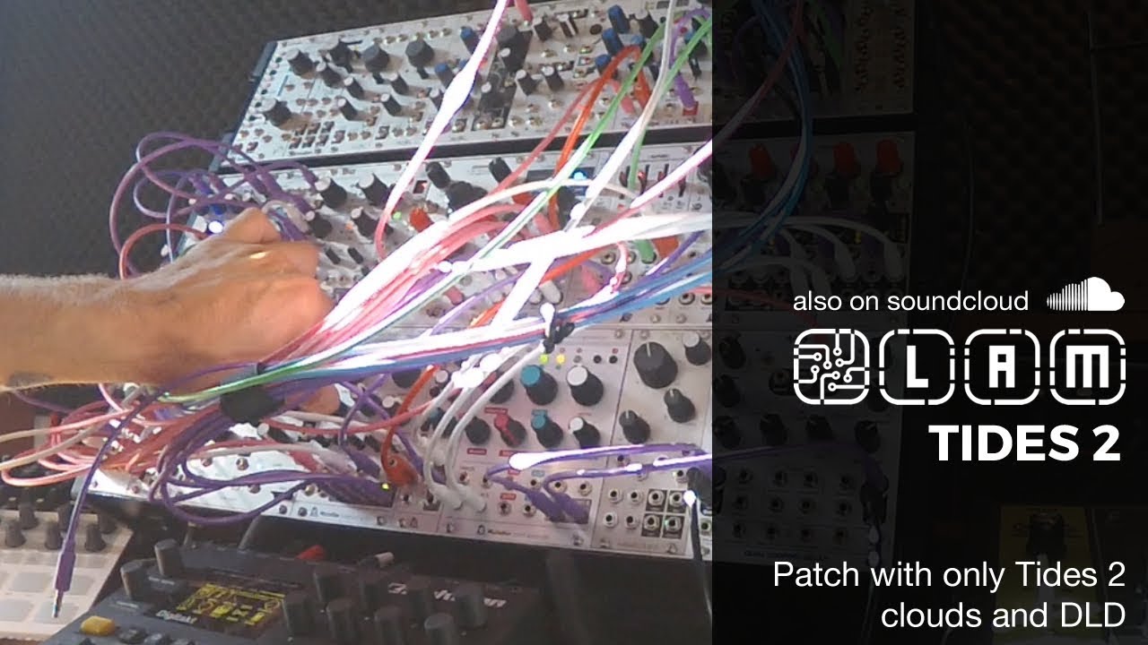 Mutable Instruments Tides 2. Ambient music w/ Eurorack Modular Synth