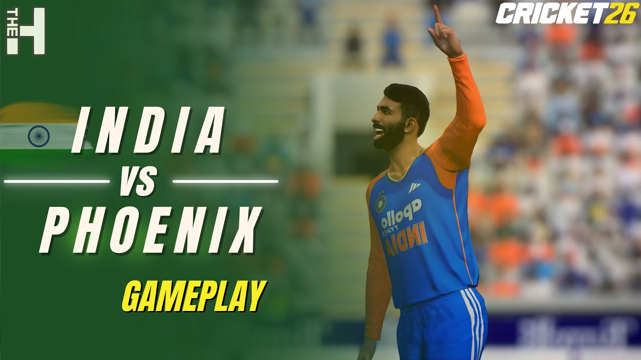 Игровой процесс Cricket 26 | Индия в сотне!