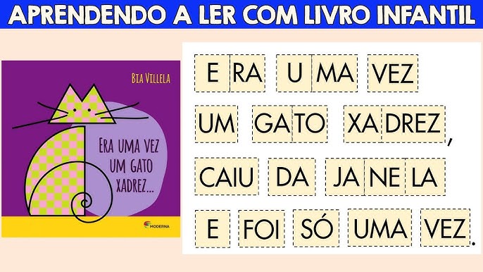 CUCA de Érica – Era uma vez… um Gato Xadrez!! – Que livro você