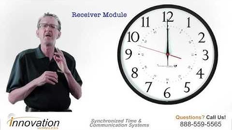 Wireless Analog Clocks for a Clock System