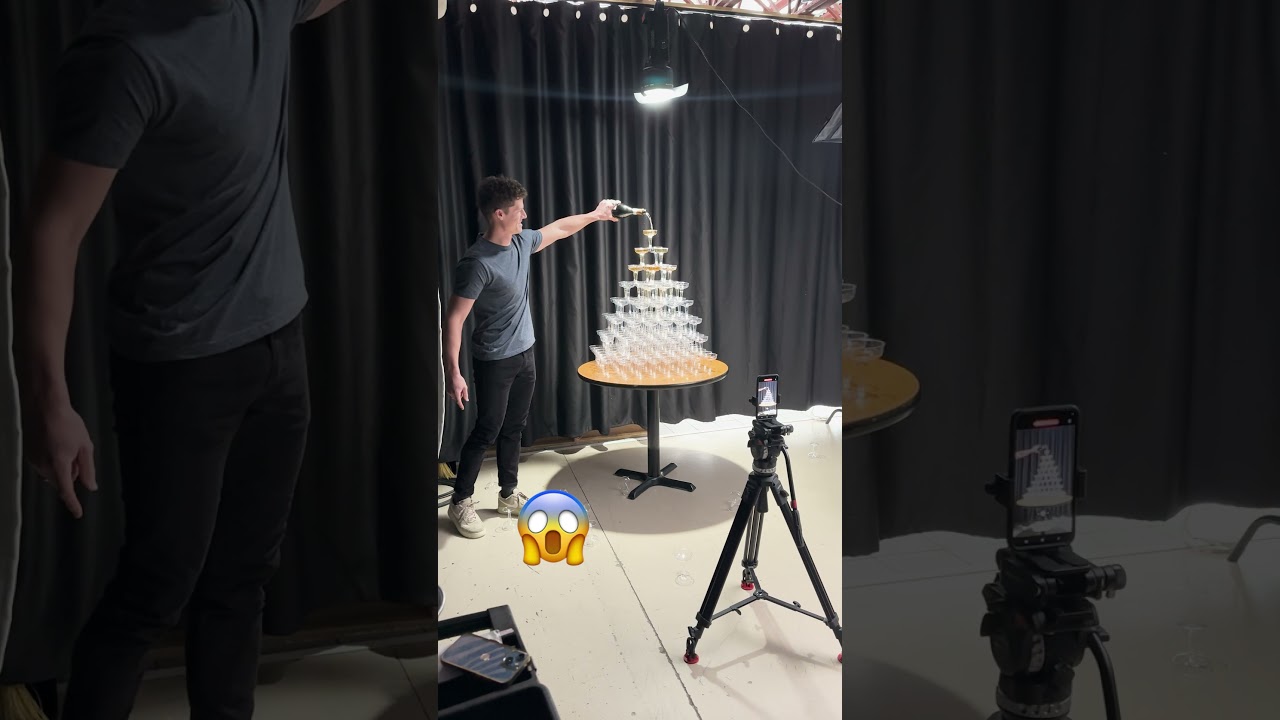 This Is Your Sign to Only Order Plastic Champagne Glasses... 😅