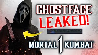 GHOSTFACE Finally LEAKED For Mortal Kombat 1!