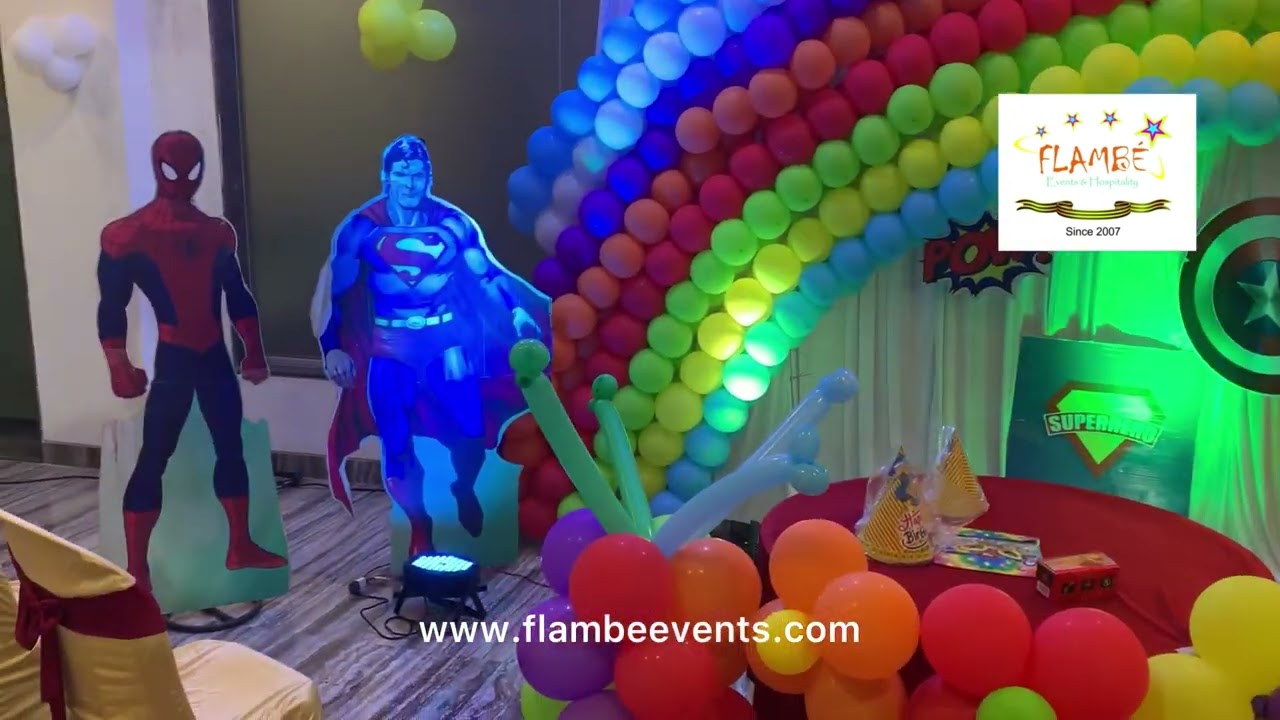 Theme Party Planner | Birthday Party Organisers in Pune | FLAMBE Events &am...