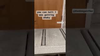 A security guard doing his night rounds at a cemetery crematorium and decided to record this video.