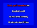 ELVIS KARAOKE I'LL REMEMBER YOU ORIG