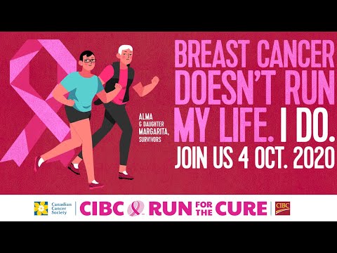 Join us LIVE for the Canadian Cancer Society CIBC Run for the Cure!